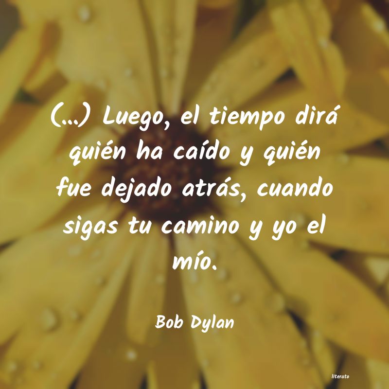 frases de Bob Dylan