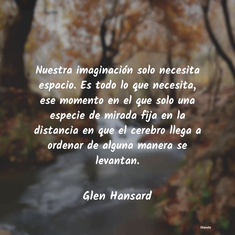 Frases de Glen Hansard