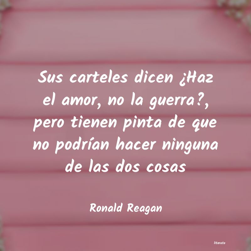 frases de Ronald Reagan
