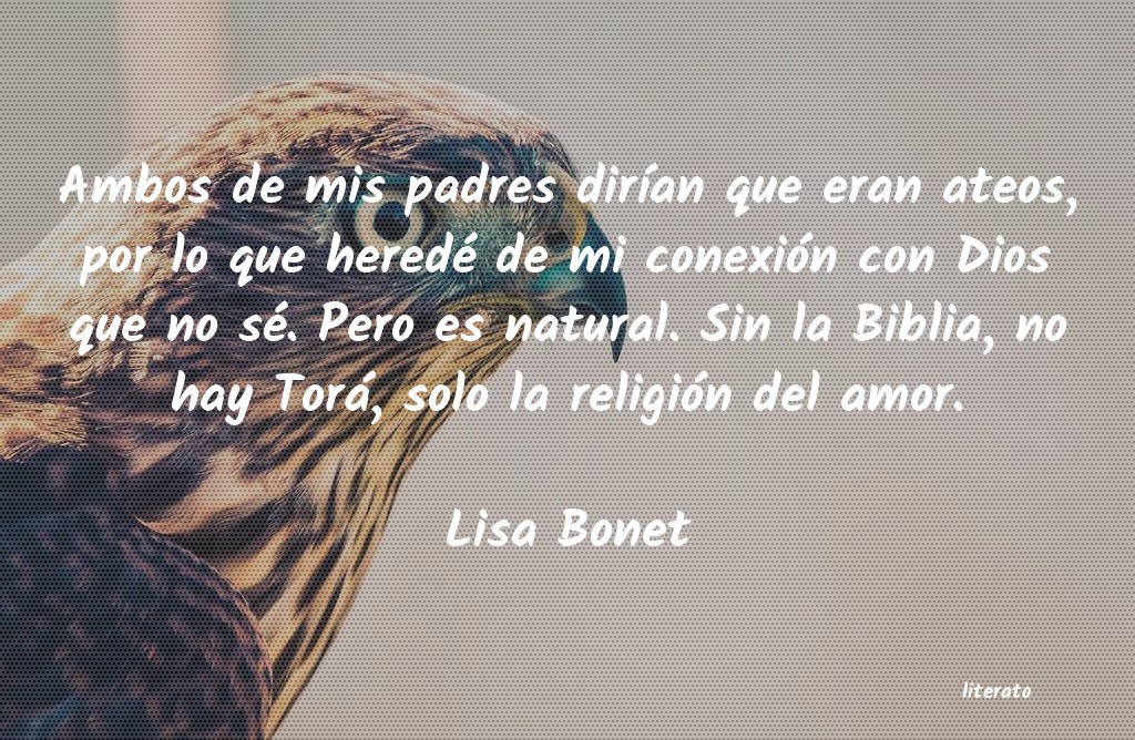 Frases de Lisa Bonet