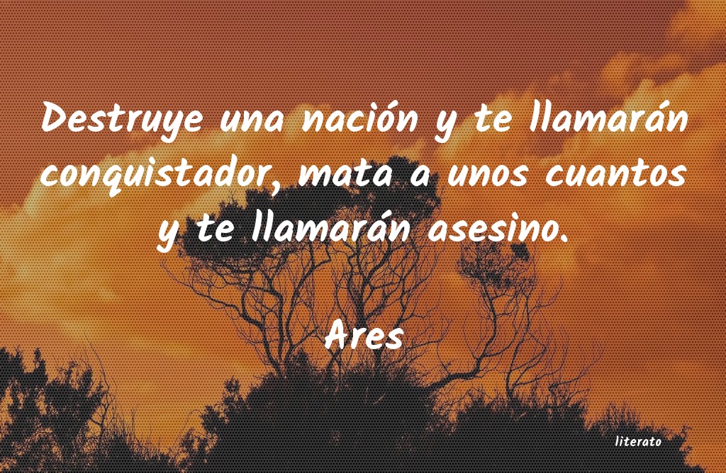 frases de Ares