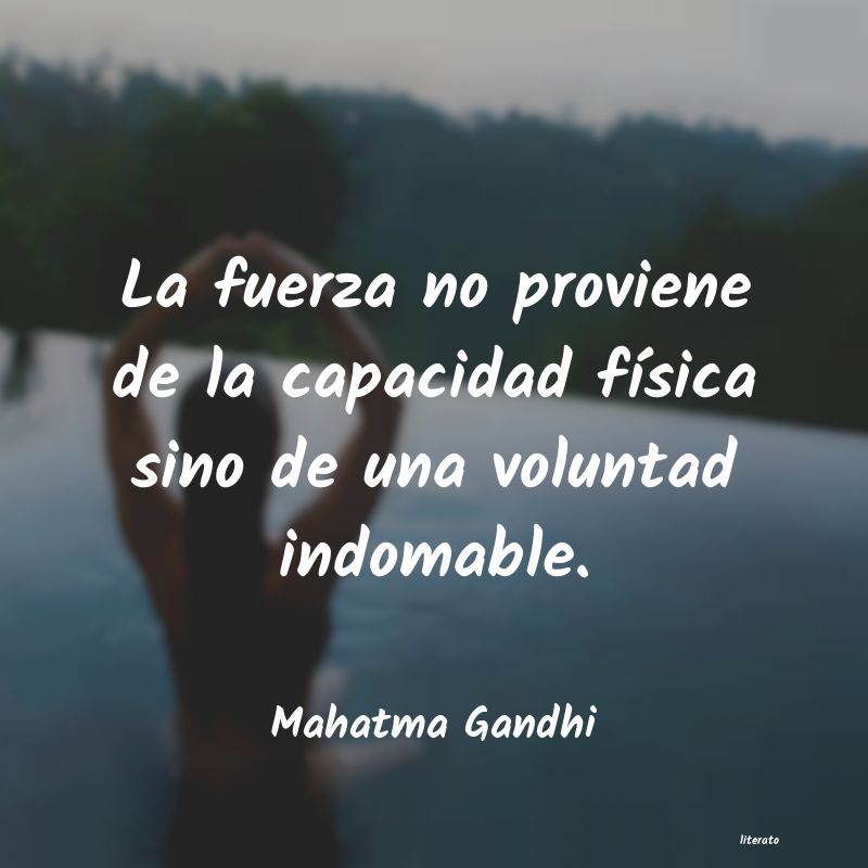 Frases de Mahatma Gandhi