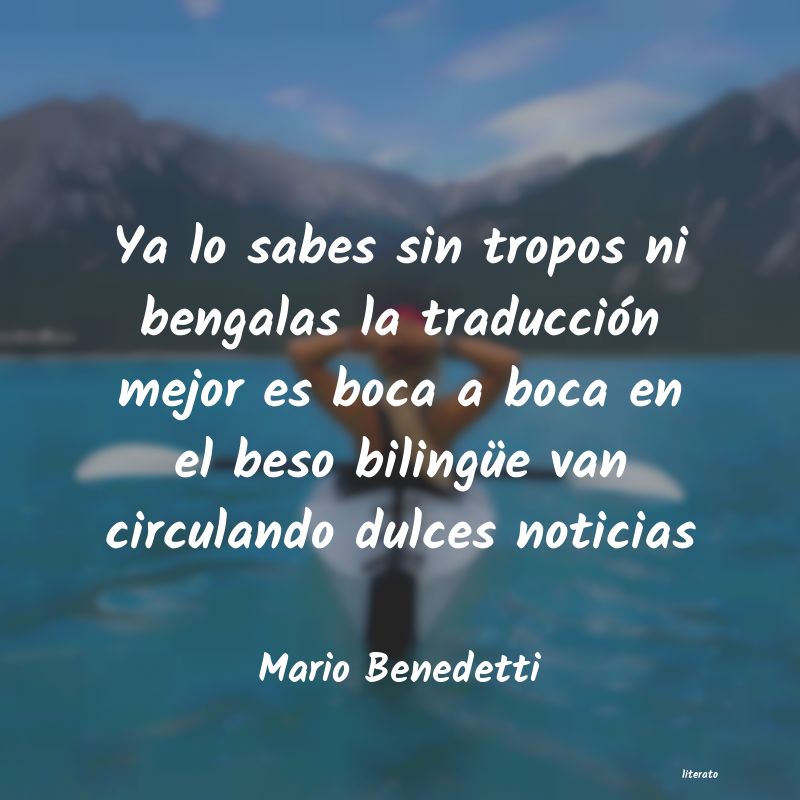 Frases de Mario Benedetti