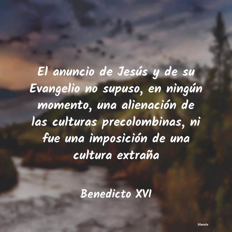 Frases de Benedicto XVI