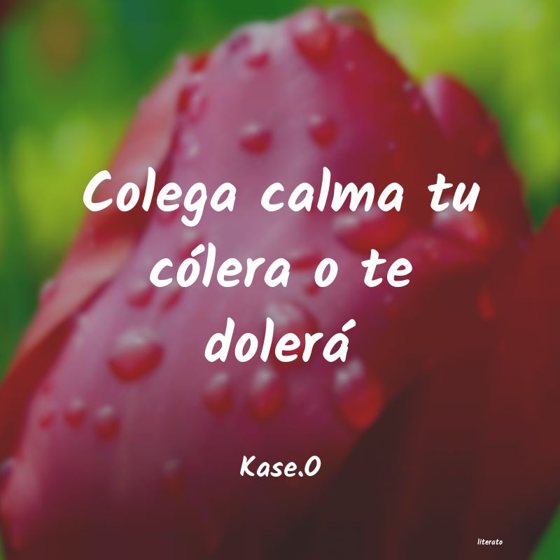 frases de Kase.O