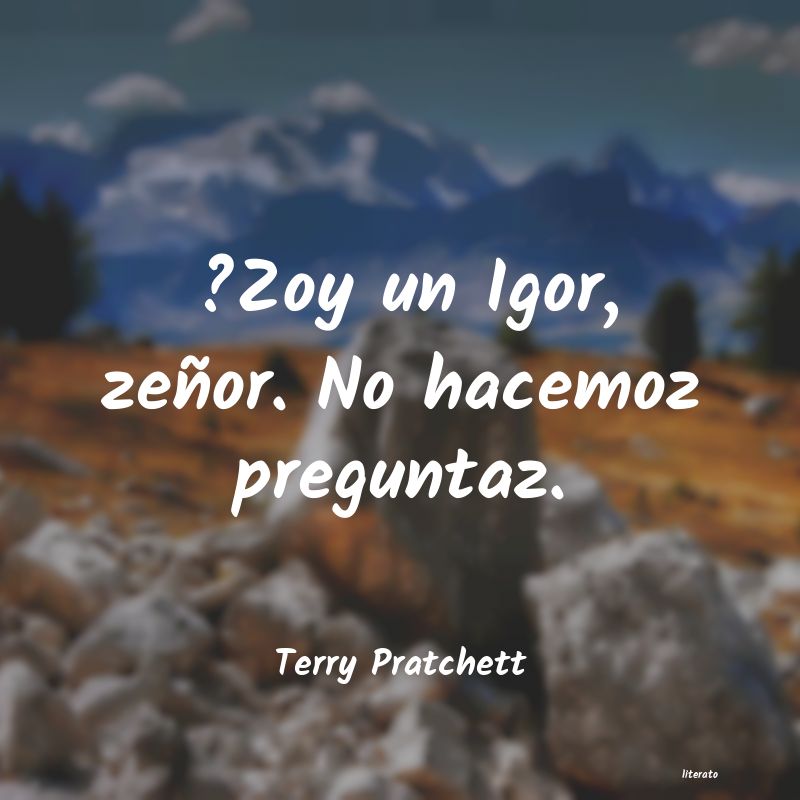 Frases de Terry Pratchett