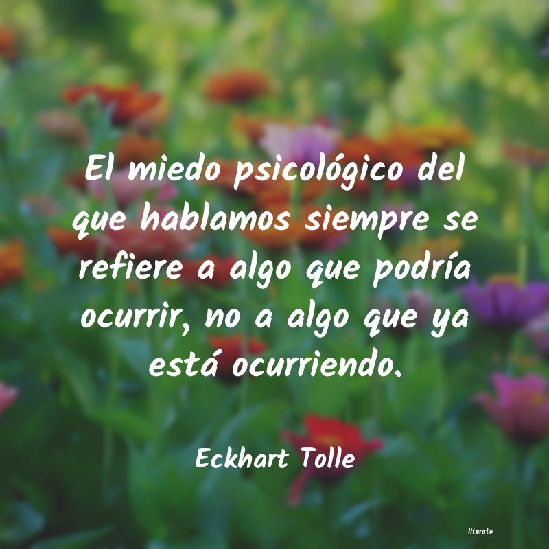 Frases de Eckhart Tolle