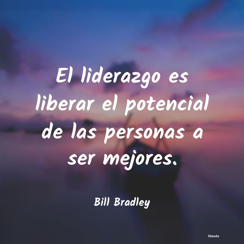 frases de Bill Bradley