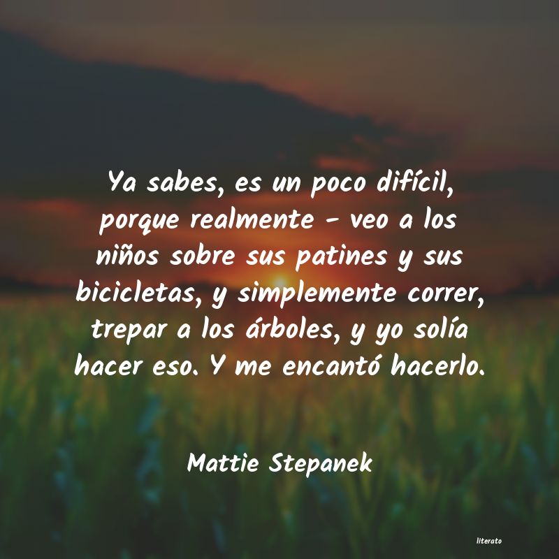 Frases de Mattie Stepanek