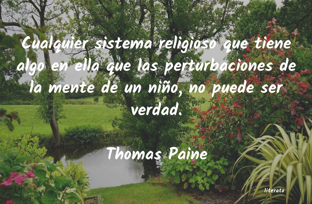 Frases de Thomas Paine