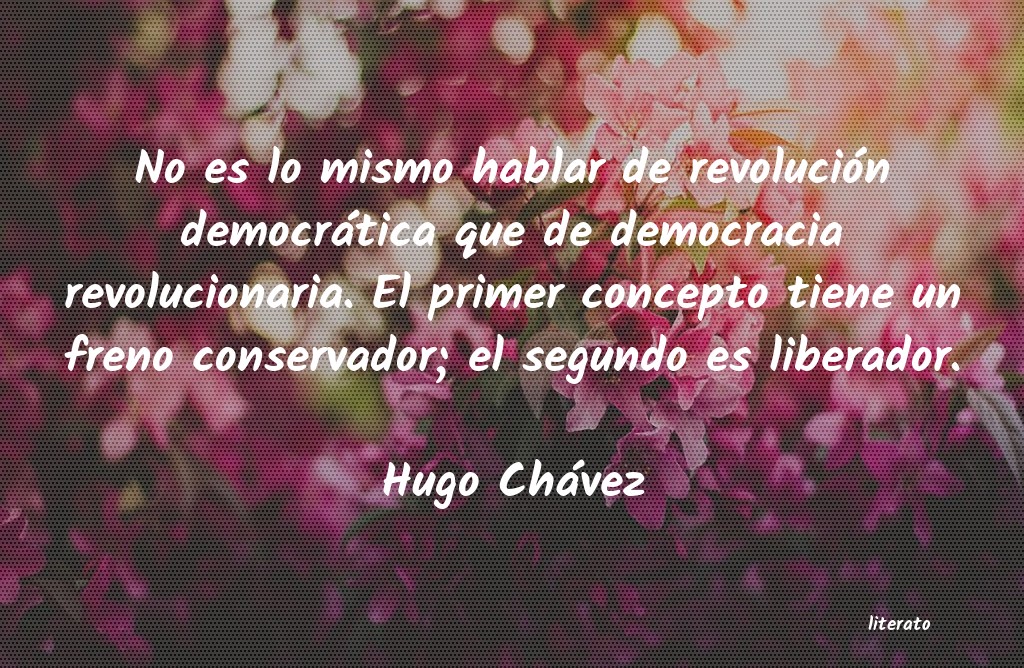 Frases de Hugo Chávez