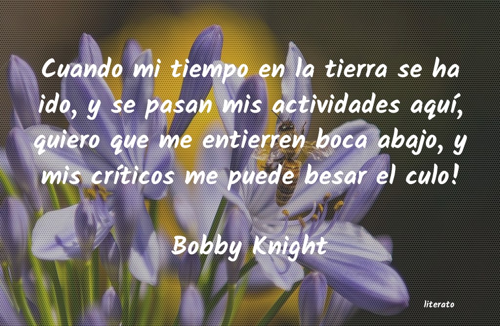 Frases de Bobby Knight