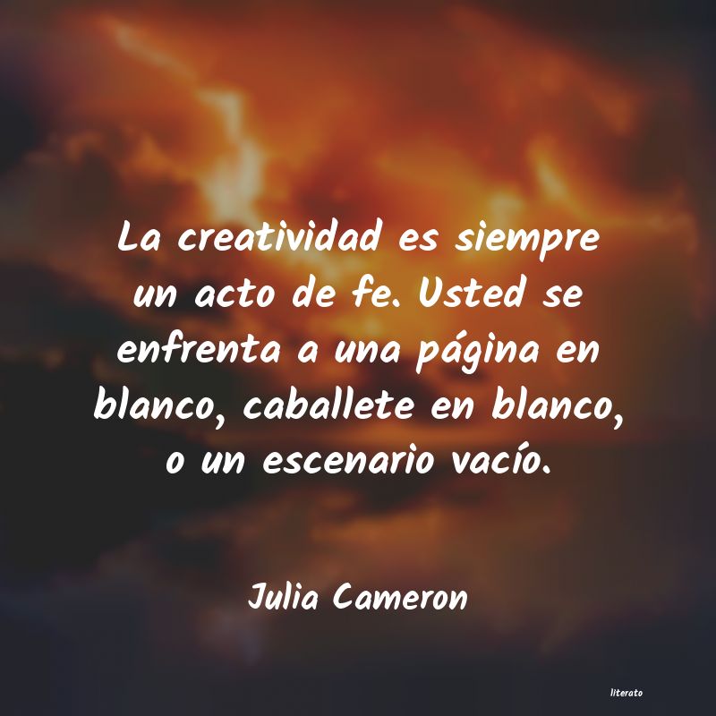 frases de Julia Cameron