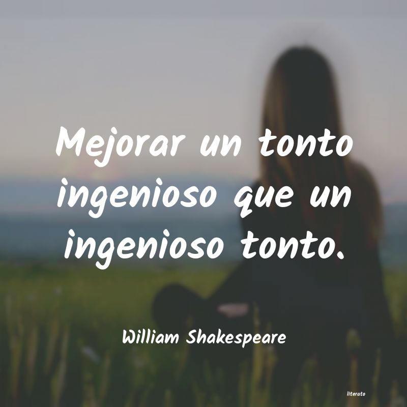 frases de William Shakespeare