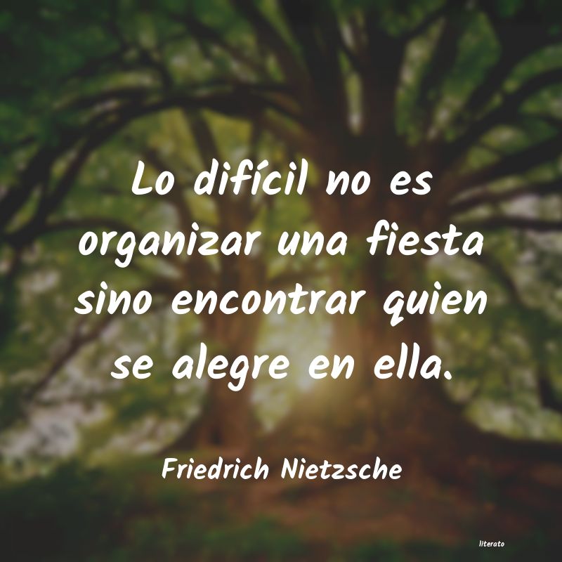 Frases de Friedrich Nietzsche