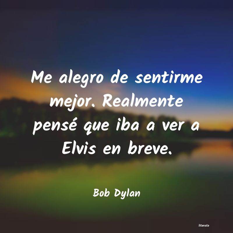 Frases de Bob Dylan