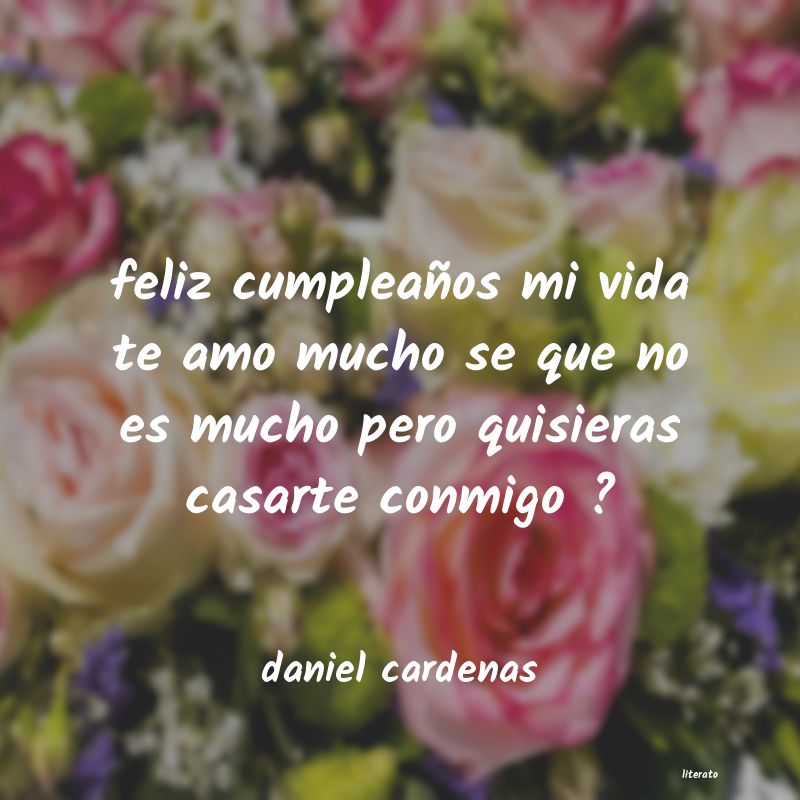 Frases de daniel cardenas