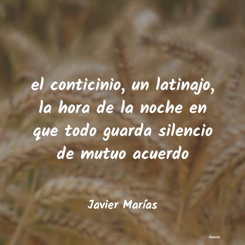 Frases de Javier Marías