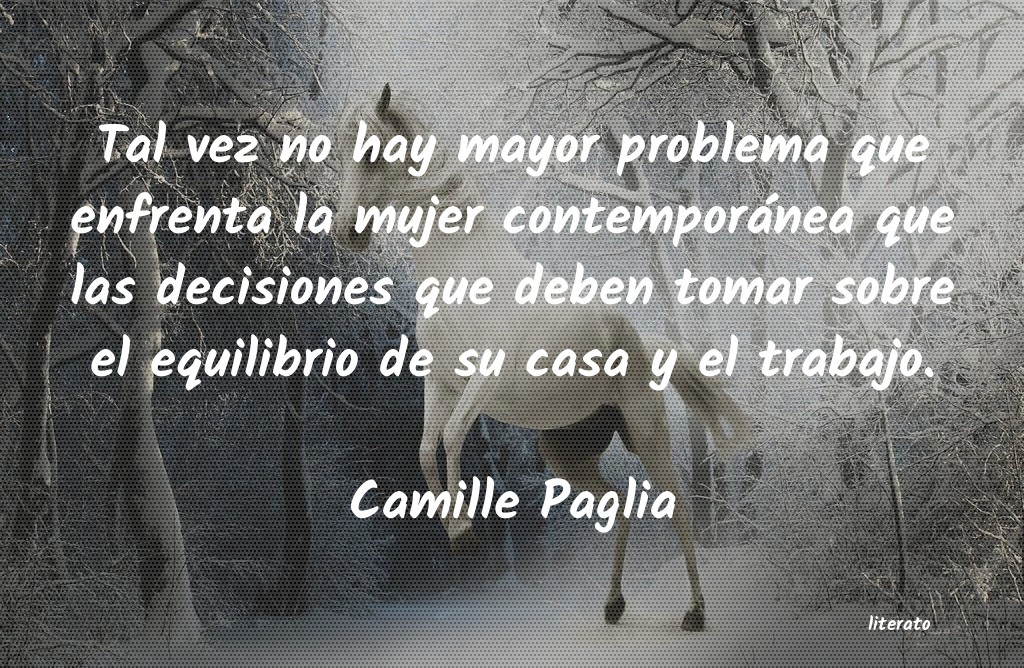 frases de Camille Paglia