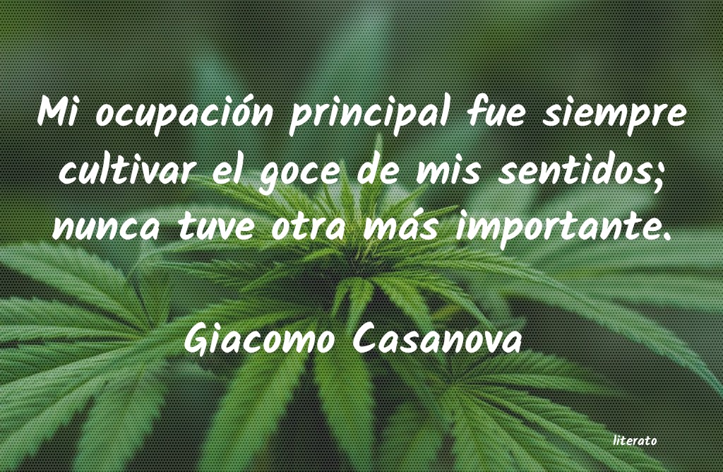 Frases de Giacomo Casanova