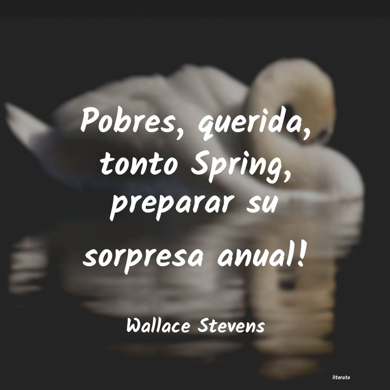 frases de Wallace Stevens