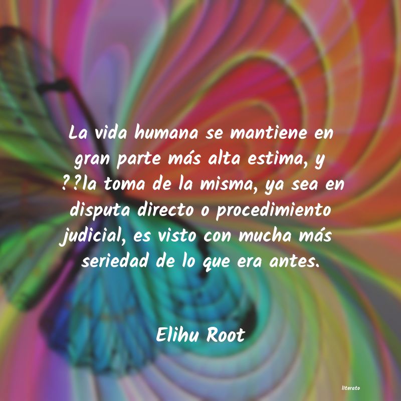 frases de Elihu Root