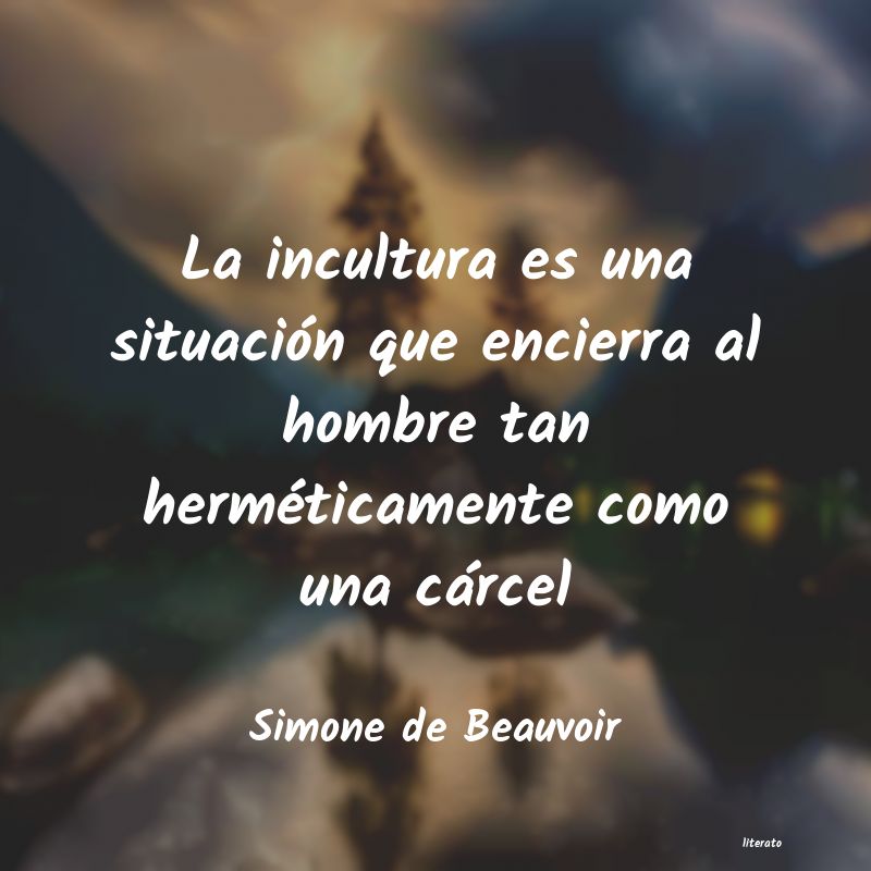 Frases de Simone de Beauvoir