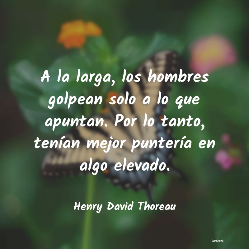 frases de Henry David Thoreau