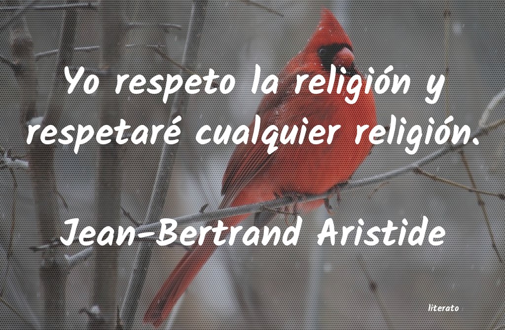 Frases de Jean-Bertrand Aristide