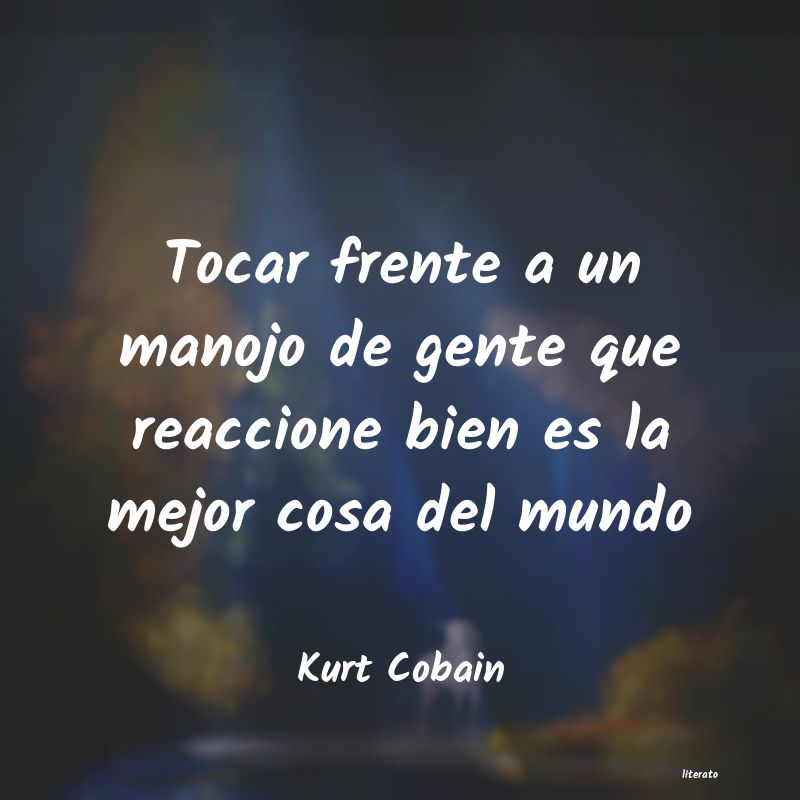 Frases de Kurt Cobain