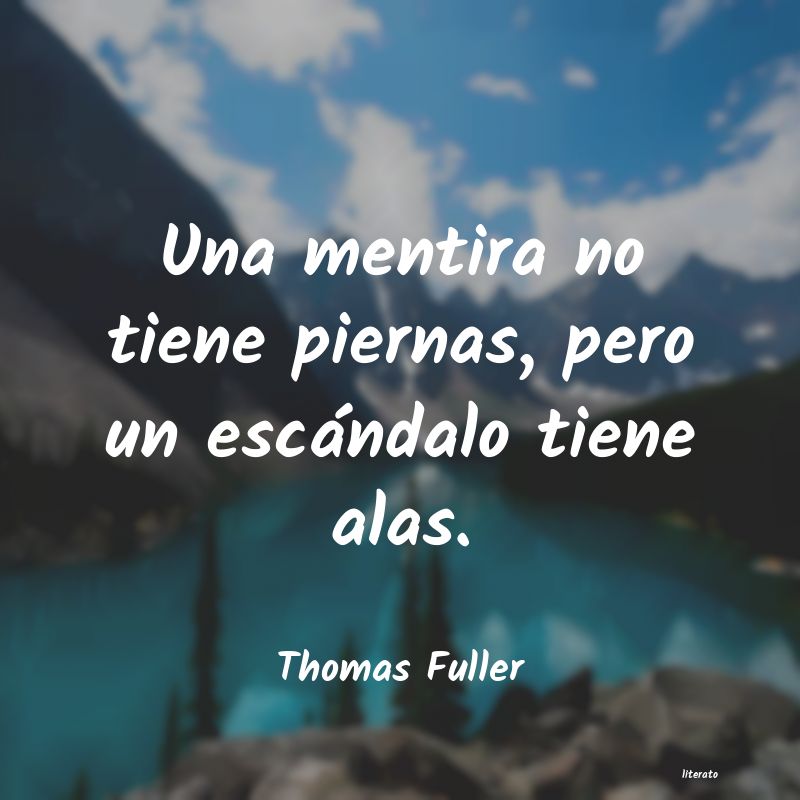 Frases de Thomas Fuller