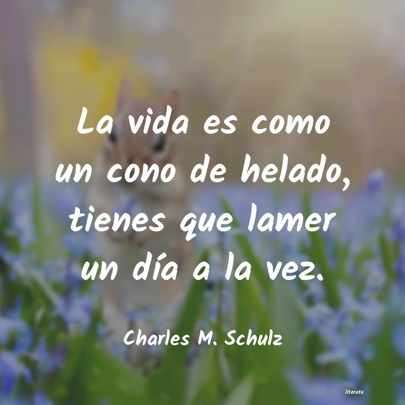 frases de Charles M. Schulz