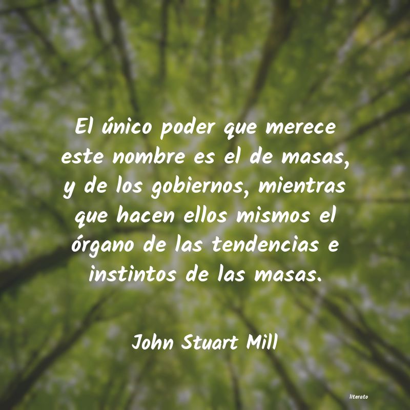 Frases de John Stuart Mill