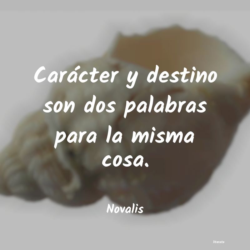 frases de Novalis