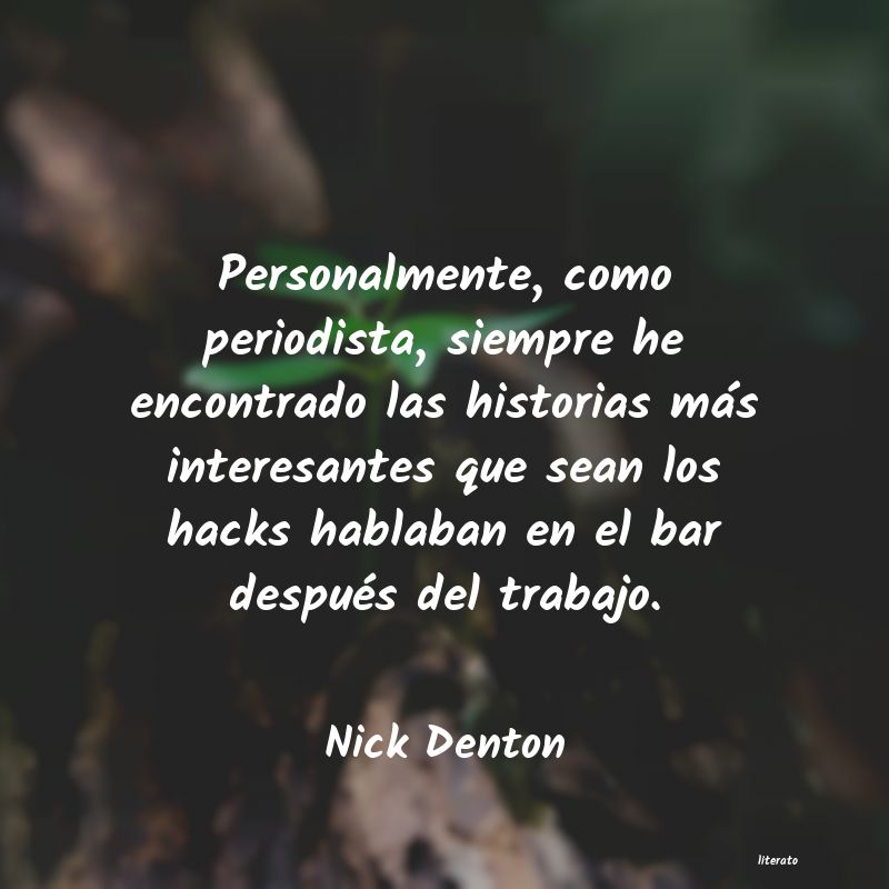 frases de Nick Denton