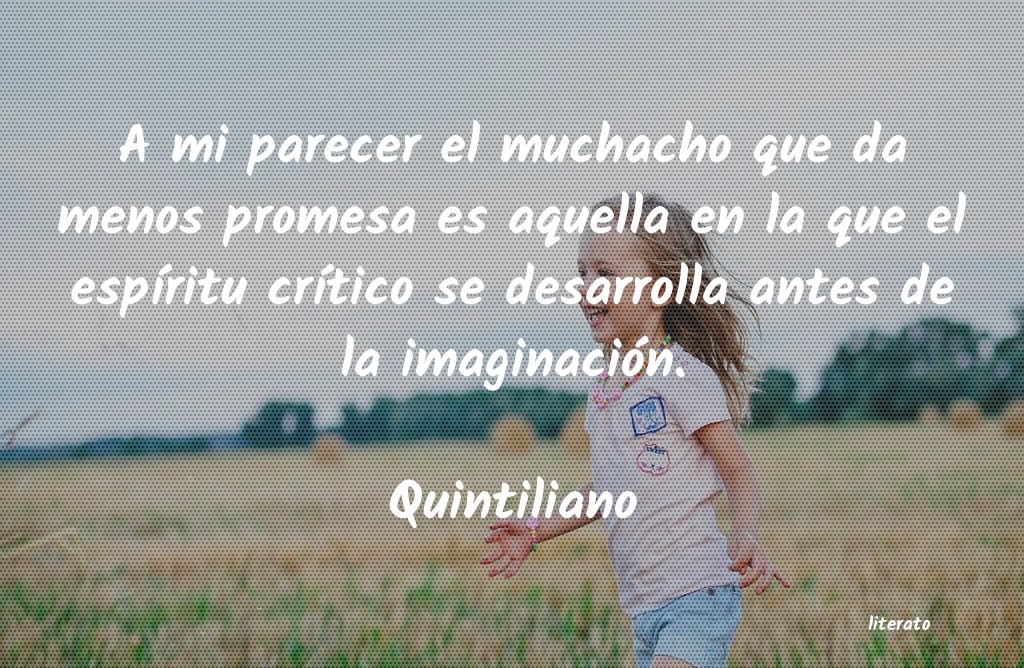 frases de Quintiliano