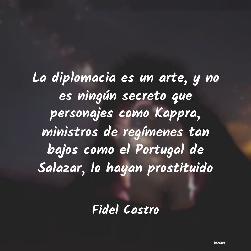 frases de Fidel Castro