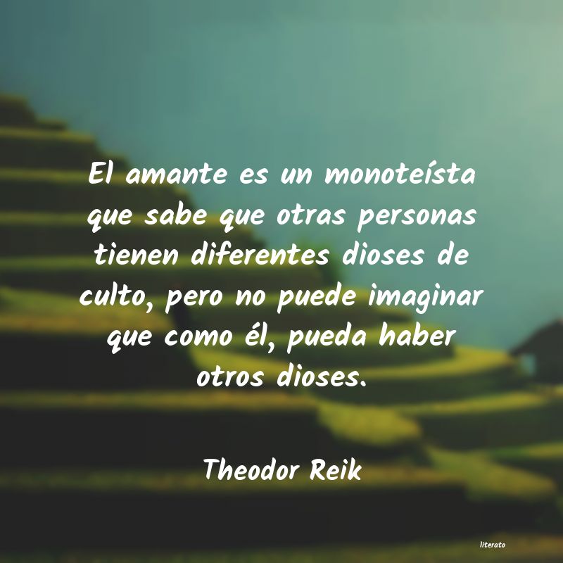 Frases de Theodor Reik