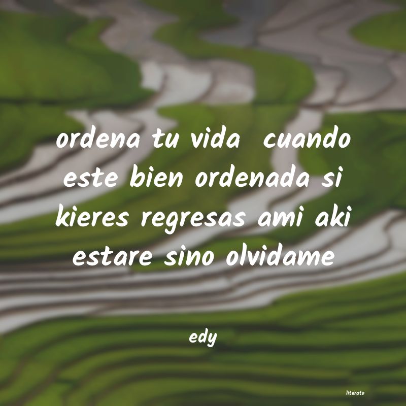 Frases de edy