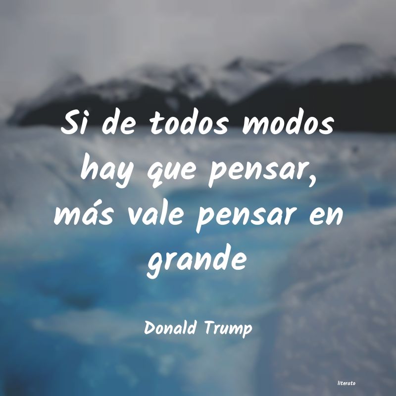 frases de Donald Trump