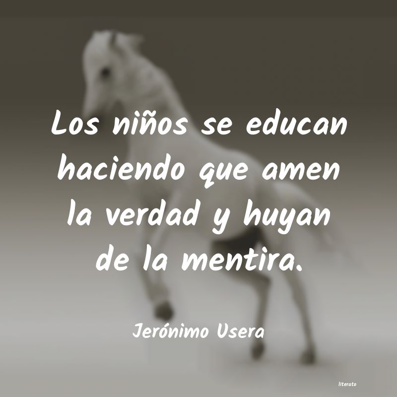 Frases de Jerónimo Usera