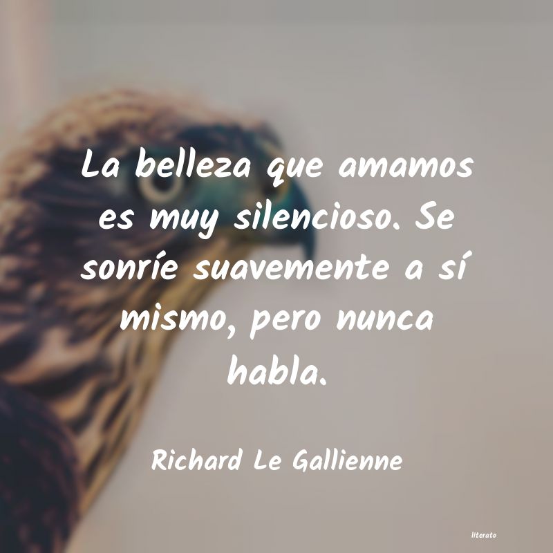 Frases de Richard Le Gallienne