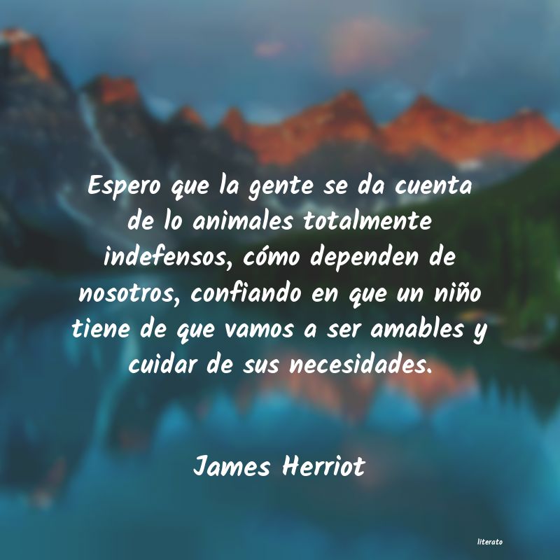 Frases de James Herriot