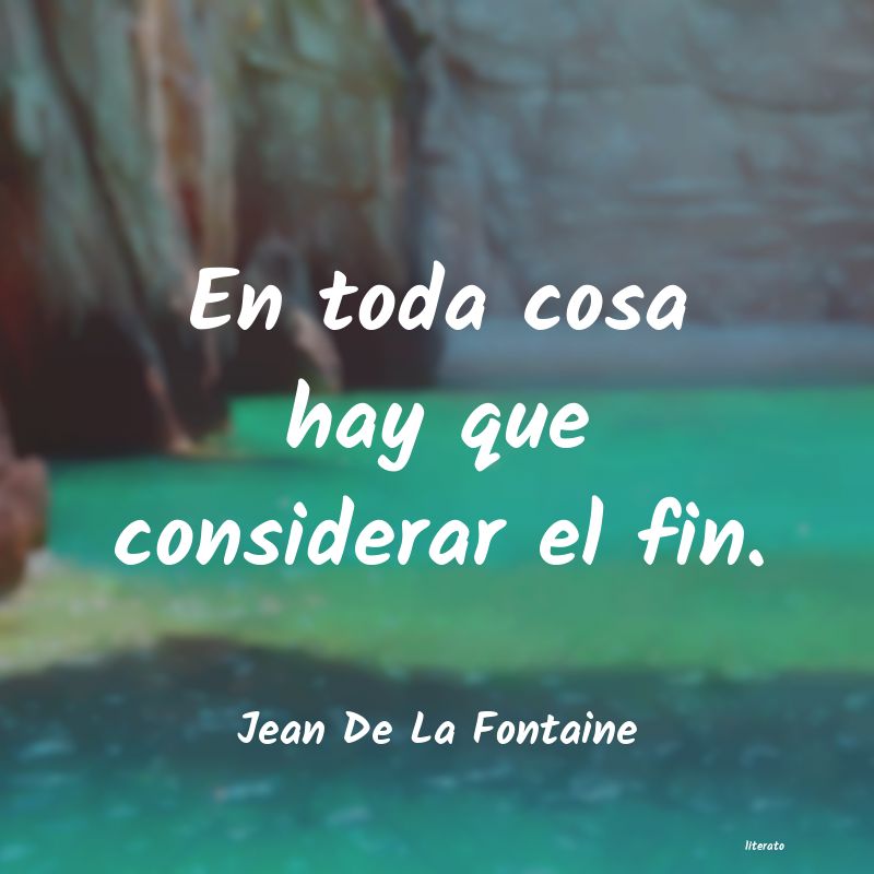 Frases de Jean De La Fontaine