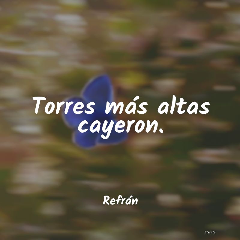 frases de Refrán