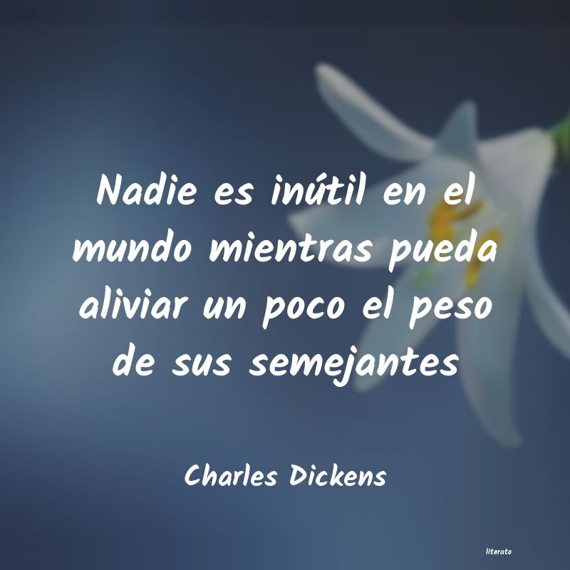 frases de Charles Dickens