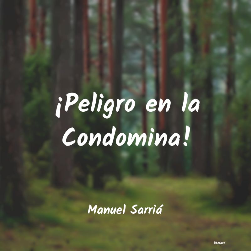 Frases de Manuel Sarriá