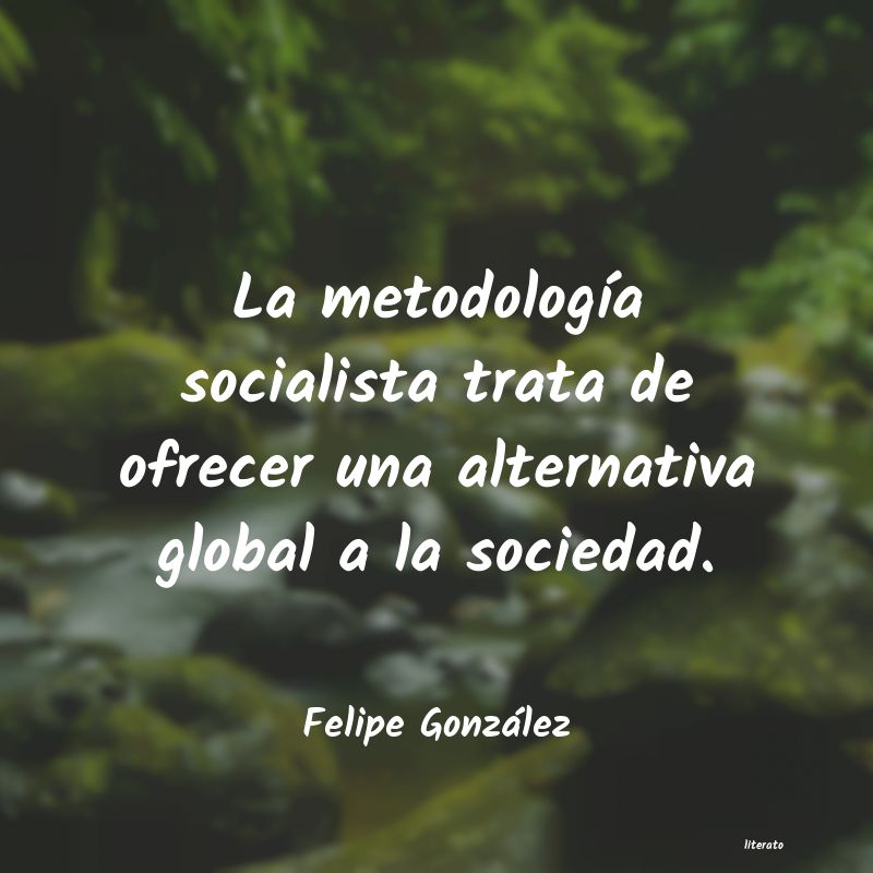 Frases de Felipe González