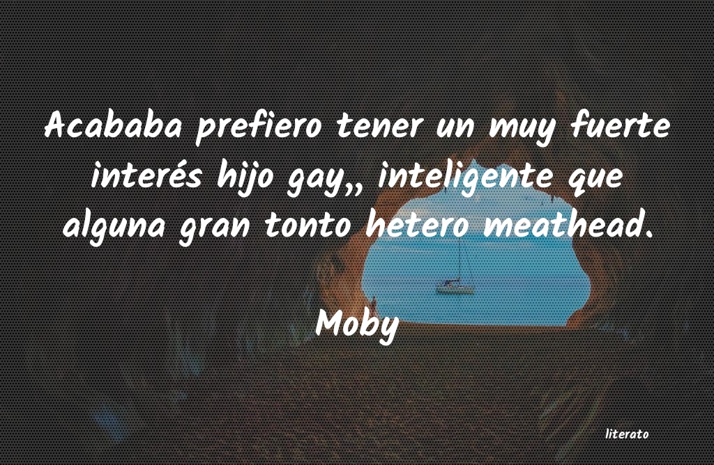 Frases de Moby