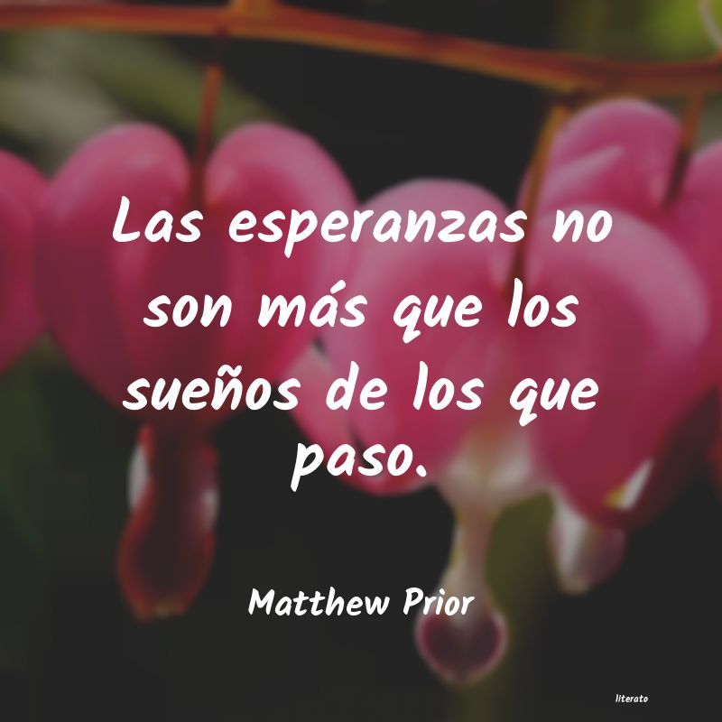 Frases de Matthew Prior